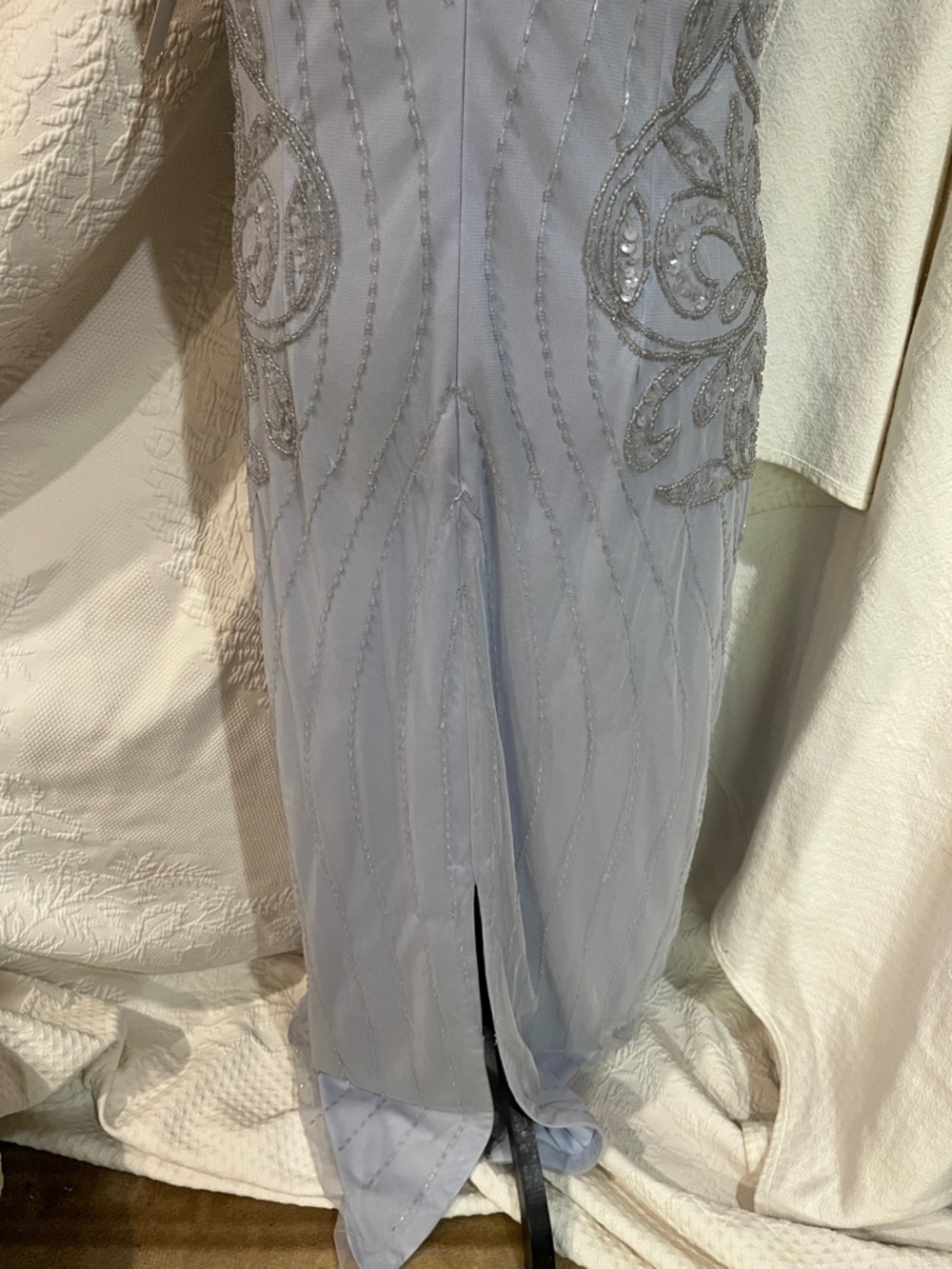 Adrianna Papell Studio beaded maxi dress, size 10, NWT - Picture 9 of 16